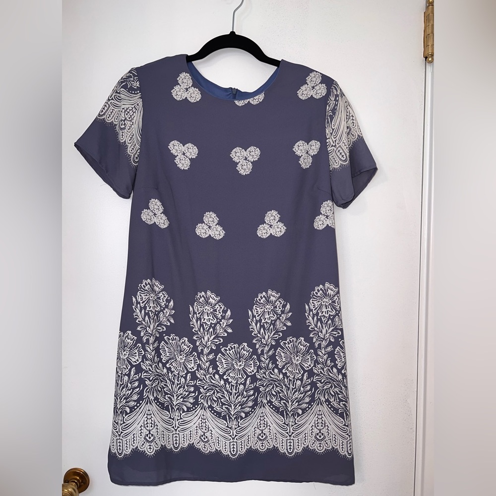 Periwinkle shift dress Lulus